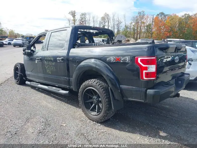 1FTEW1E49KFC33753 — 2019 Ford F-150 XLT, фото 3 с аукциона IAAI 14.10.2026, Следы пожара снаружи