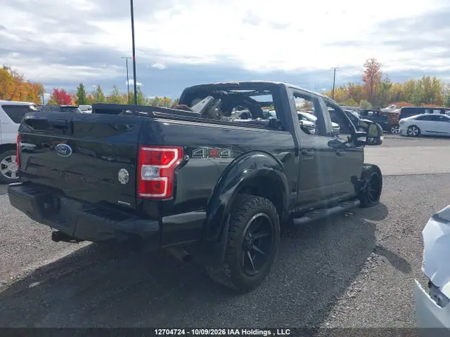 1FTEW1E49KFC33753 — 2019 Ford F-150 XLT, фото 4 с аукциона IAAI 14.10.2026, Следы пожара снаружи