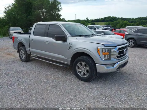 1FTFW1E53MFB68723 — 2021 Ford F-150 XLT, Град (Hail), фото до ремонта