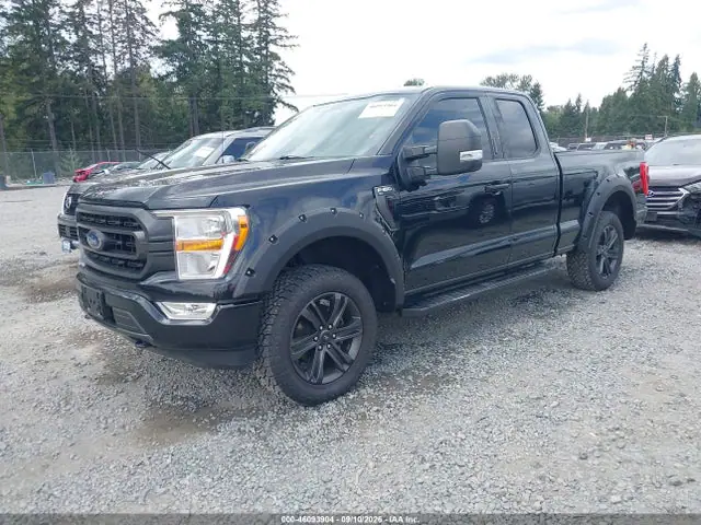 1FTFX1E52MFA63829 — 2021 Ford F-150 XLT, фото 2 с аукциона IAAI 30.09.2026, Правый бок