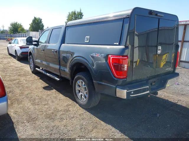 1FTFW1E50MKD34221 — 2021 Ford F-150 XLT, фото 3 с аукциона IAAI 29.09.2026, Передняя часть слева