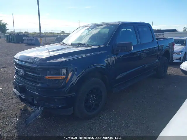 1FTFW3L84RKE87085 — 2024 Ford F-150 XLT, фото 2 с аукциона IAAI 13.10.2026, Передняя часть