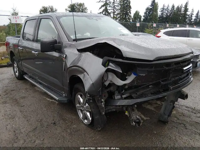 1FTEW3K55SKE63337 — 2025 Ford F-150 XLT, Передняя часть справа (Right Front), фото до ремонта