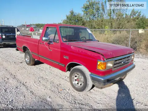 1FTDF15N3LLA12642 — 1990 Ford F-150, Естественный износ, фото до ремонта