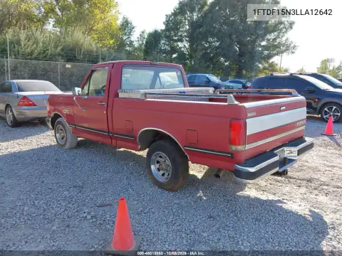 1990 Ford F150 VIN 1FTDF15N3LLA12642 фото 3