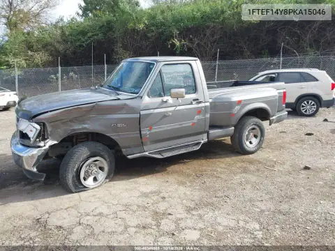 1FTEF14Y8PKA15046 — 1993 Ford F-150, фото 2 с аукциона IAAI, Передняя часть