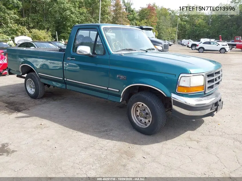 1996 Ford F150 VIN 1FTEF15N7TLC13996 фото 2