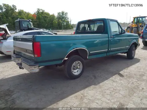 1996 Ford F150 VIN 1FTEF15N7TLC13996 фото 5