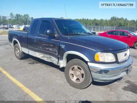 1FTRX17L1XNA67759 — 1999 Ford F-150, Правая сторона, фото до ремонта