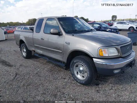 1FTRX18L51NA63817 — 2001 Ford F-150, Естественный износ, фото до ремонта