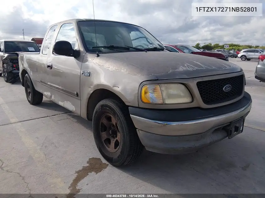 1FTZX17271NB52801 — 2001 Ford F-150, фото 2 с аукциона IAAI, Задняя часть