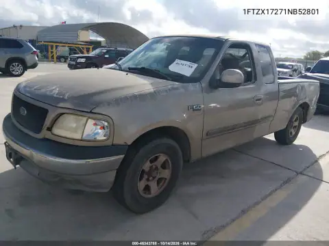 1FTZX17271NB52801 — 2001 Ford F-150, фото 3 с аукциона IAAI, Задняя часть