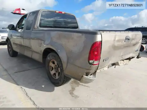 1FTZX17271NB52801 — 2001 Ford F-150, фото 4 с аукциона IAAI, Задняя часть