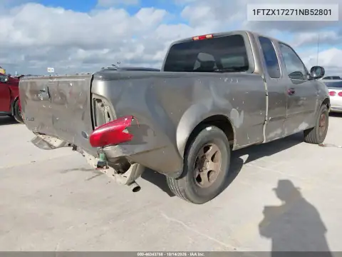 1FTZX17271NB52801 — 2001 Ford F-150, фото 5 с аукциона IAAI, Задняя часть
