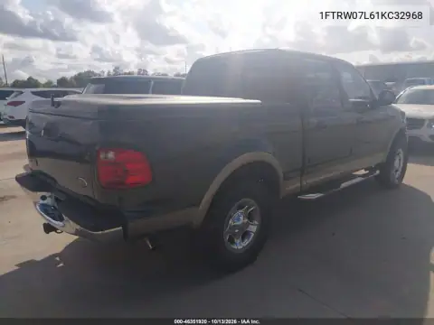 1FTRW07L61KC32968 — 2001 Ford F-150, фото 5 с аукциона IAAI, Передняя часть
