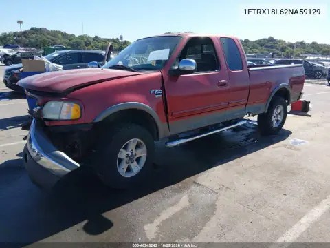 2002 Ford F-150 Lariat/Xl/Xlt VIN 1FTRX18L62NA59129 фото 2