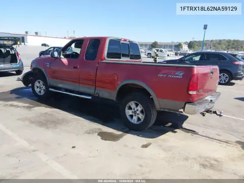 2002 Ford F-150 Lariat/Xl/Xlt VIN 1FTRX18L62NA59129 фото 3