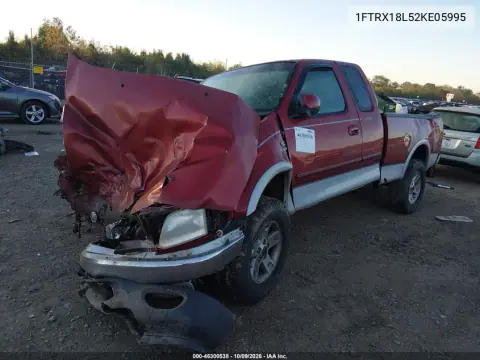 2002 Ford F-150 Lariat/Xl/Xlt VIN 1FTRX18L52KE05995 фото 2