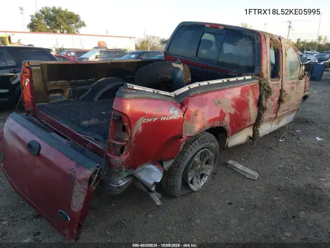 2002 Ford F-150 Lariat/Xl/Xlt VIN 1FTRX18L52KE05995 фото 4