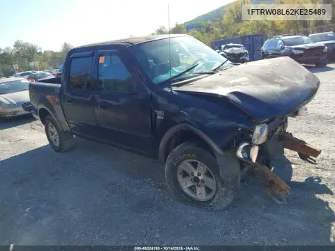 1FTRW08L62KE25489 — 2002 Ford F-150, Повреждение двигателя, фото до ремонта