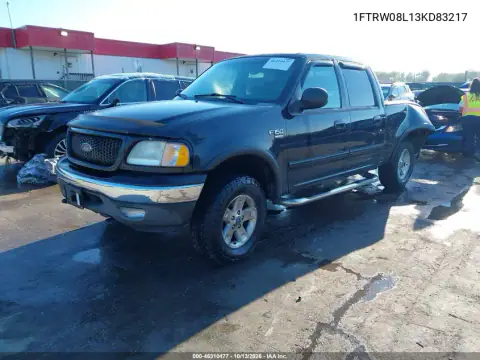 2003 Ford F-150 Lariat/Xlt VIN 1FTRW08L13KD83217 фото 3
