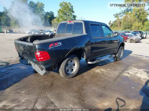 2003 Ford F-150 Lariat/Xlt VIN 1FTRW08L13KD83217 фото 5