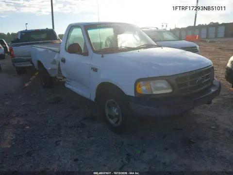 1FTRF17293NB51011 — 2003 Ford F-150, Неизвестные повреждения, фото до ремонта