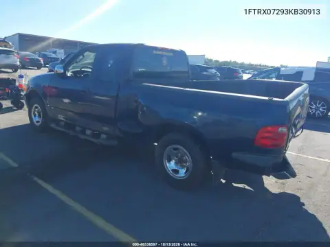 1FTRX07293KB30913 — 2003 Ford F-150, фото 4 с аукциона IAAI, Задняя часть