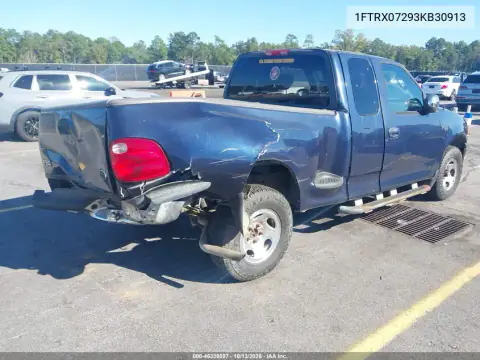 1FTRX07293KB30913 — 2003 Ford F-150, фото 5 с аукциона IAAI, Задняя часть