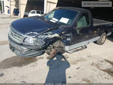 2FTRF17273CA94989 — 2003 Ford F-150, фото 2 с аукциона IAAI, Боковая часть