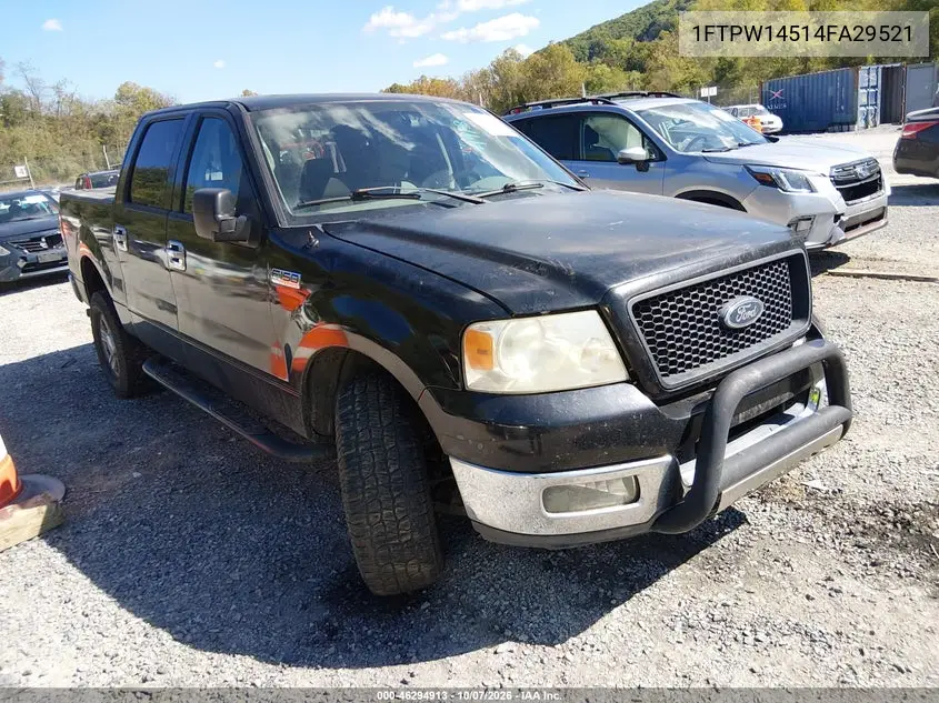 2004 Ford F-150 Fx4/Lariat/Xlt VIN 1FTPW14514FA29521 фото 2