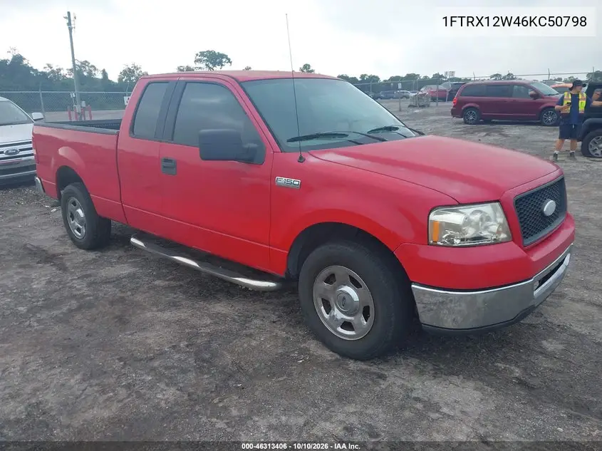 2006 Ford F-150 Stx/Xl/Xlt VIN 1FTRX12W46KC50798 фото 2