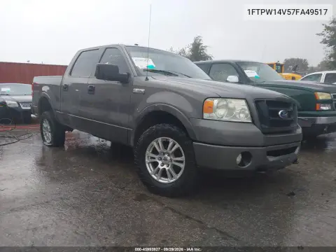 1FTPW14V57FA49517 — 2007 Ford F-150, Естественный износ, фото до ремонта