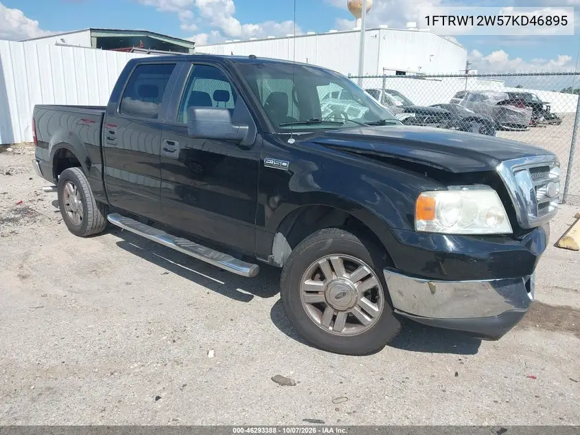 2007 Ford F-150 Xlt VIN 1FTRW12W57KD46895 фото 2