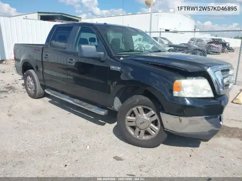 1FTRW12W57KD46895 — 2007 Ford F-150, Передний левый, фото до ремонта