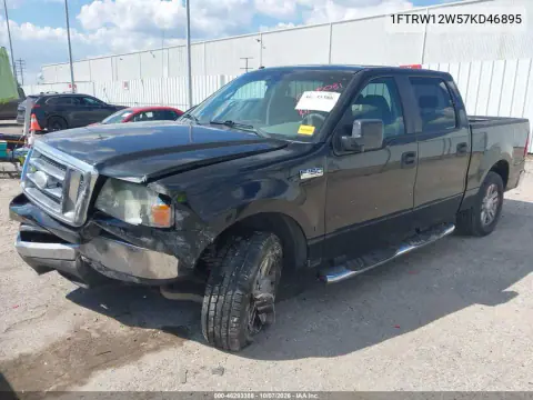 2007 Ford F-150 Xlt VIN 1FTRW12W57KD46895 фото 3