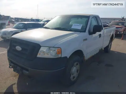 2007 Ford F-150 Stx/Xl/Xlt VIN 1FTRF14W17KD44719 фото 3