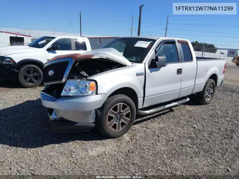 2007 Ford F-150 Stx/Xl/Xlt VIN 1FTRX12W77NA11259 фото 2