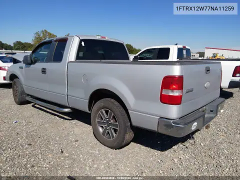2007 Ford F-150 Stx/Xl/Xlt VIN 1FTRX12W77NA11259 фото 3