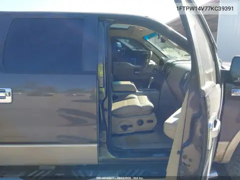 2007 Ford F-150 Fx4/Lariat/Xlt VIN 1FTPW14V77KC39391 фото 6