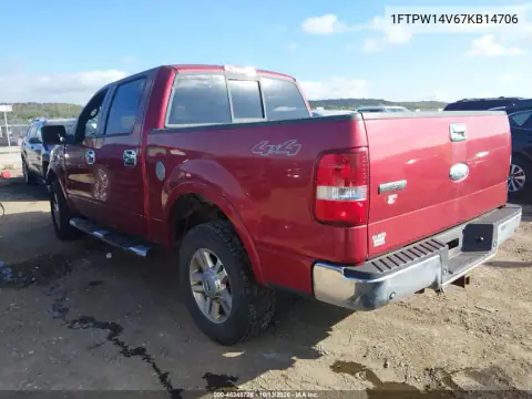 1FTPW14V67KB14706 — 2007 Ford F-150, фото 3 с аукциона IAAI, Передняя часть