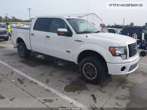 1FTPX14V28FB69192 — 2008 Ford F-150, Левая сторона, фото до ремонта