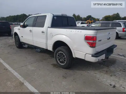 2008 Ford F-150 Xlt VIN 1FTPX14V28FB69192 фото 3