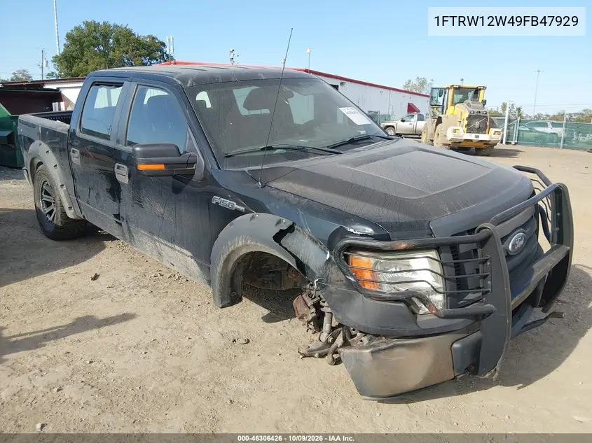 2009 Ford F-150 Xl/Xlt VIN 1FTRW12W49FB47929 фото 1
