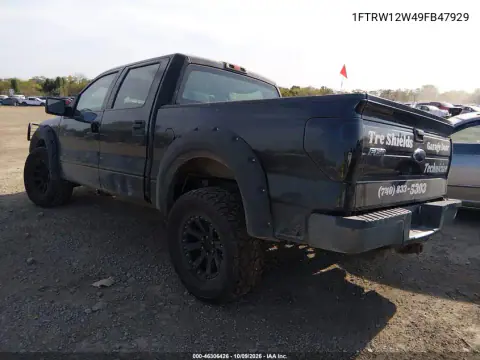 2009 Ford F-150 Xl/Xlt VIN 1FTRW12W49FB47929 фото 3