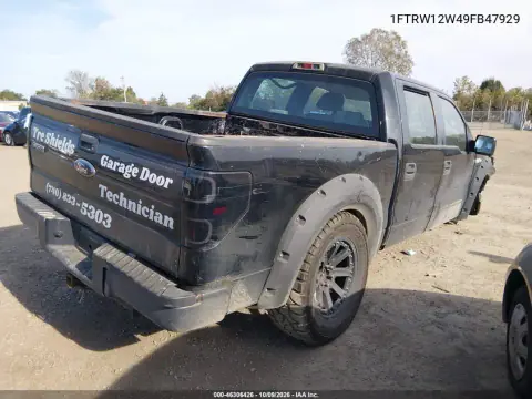 2009 Ford F-150 Xl/Xlt VIN 1FTRW12W49FB47929 фото 4