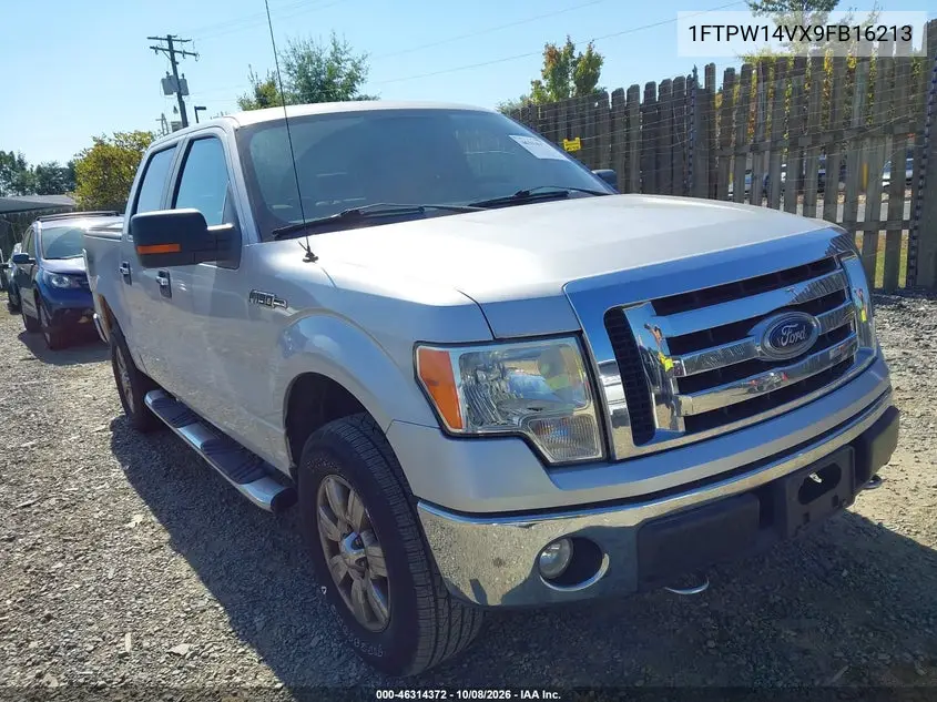 2009 Ford F-150 Fx4/King Ranch/Lariat/Platinum/Xl/Xlt VIN 1FTPW14VX9FB16213 фото 1