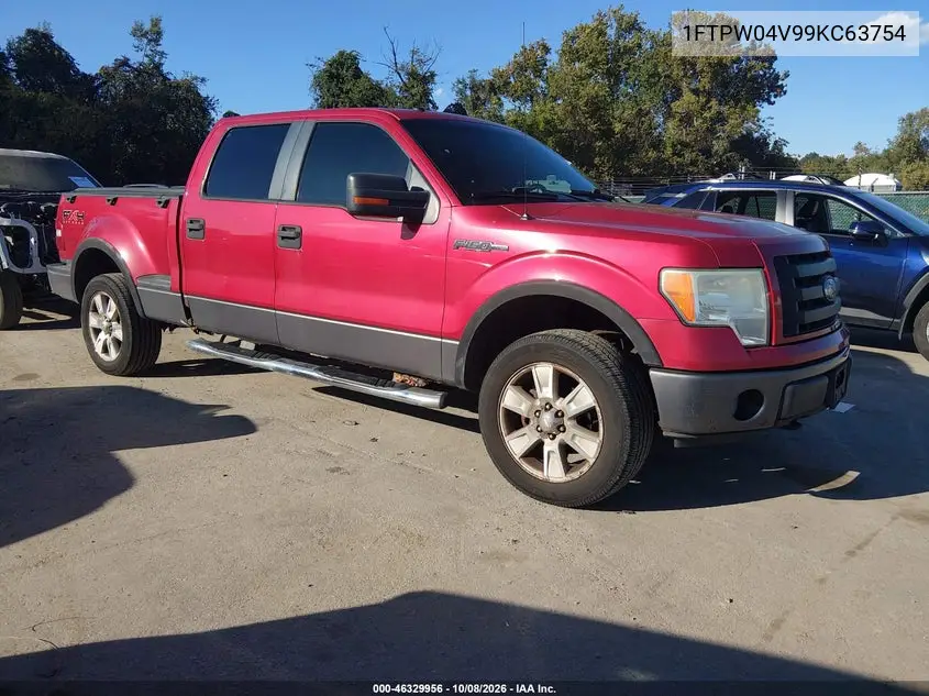 2009 Ford F-150 Fx4/Xlt VIN 1FTPW04V99KC63754 фото 2