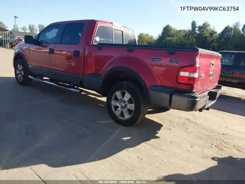 2009 Ford F-150 Fx4/Xlt VIN 1FTPW04V99KC63754 фото 4