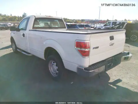2010 Ford F-150 Stx/Xl/Xlt VIN 1FTMF1CW7AKB60136 фото 4